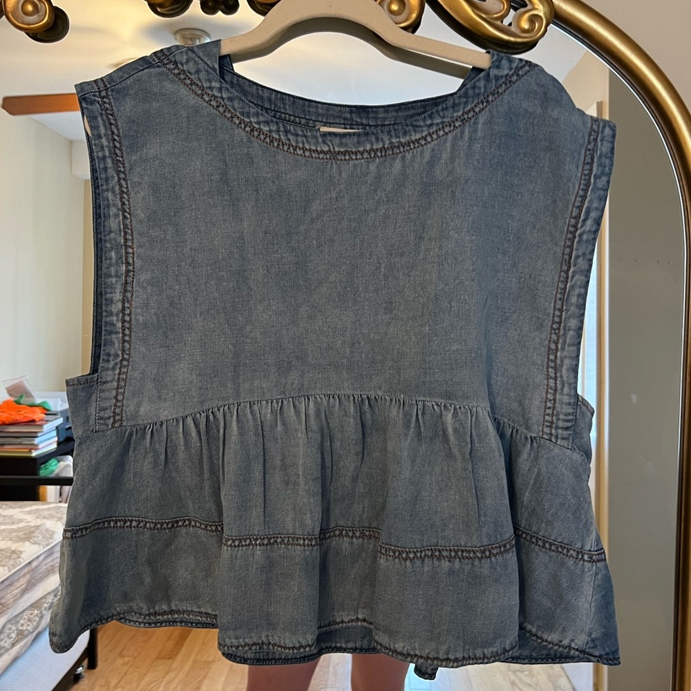 Anthropologie Flowy Tank Top